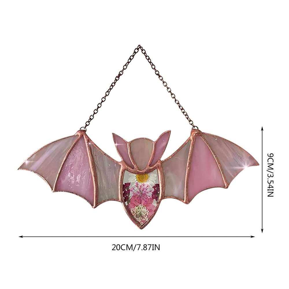 Halloween Bar Haunted House Colorful Bats Home Decorations - Minihomy