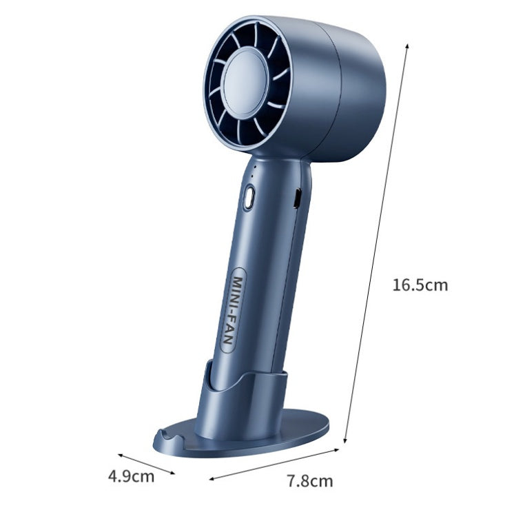 Portable Handheld Fan - Rechargeable USB Mini Fan for Home, Office & Travel - Minihomy