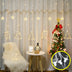 Christmas Deer Tree Bells Star String Fairy Lights Curtain Light Outdoor Garland - Minihomy