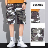 Casual Drawstring Cargo Shorts With Multi Pocket Summer Outdoor Men's Beach Pants: Your Essential Summer Companion