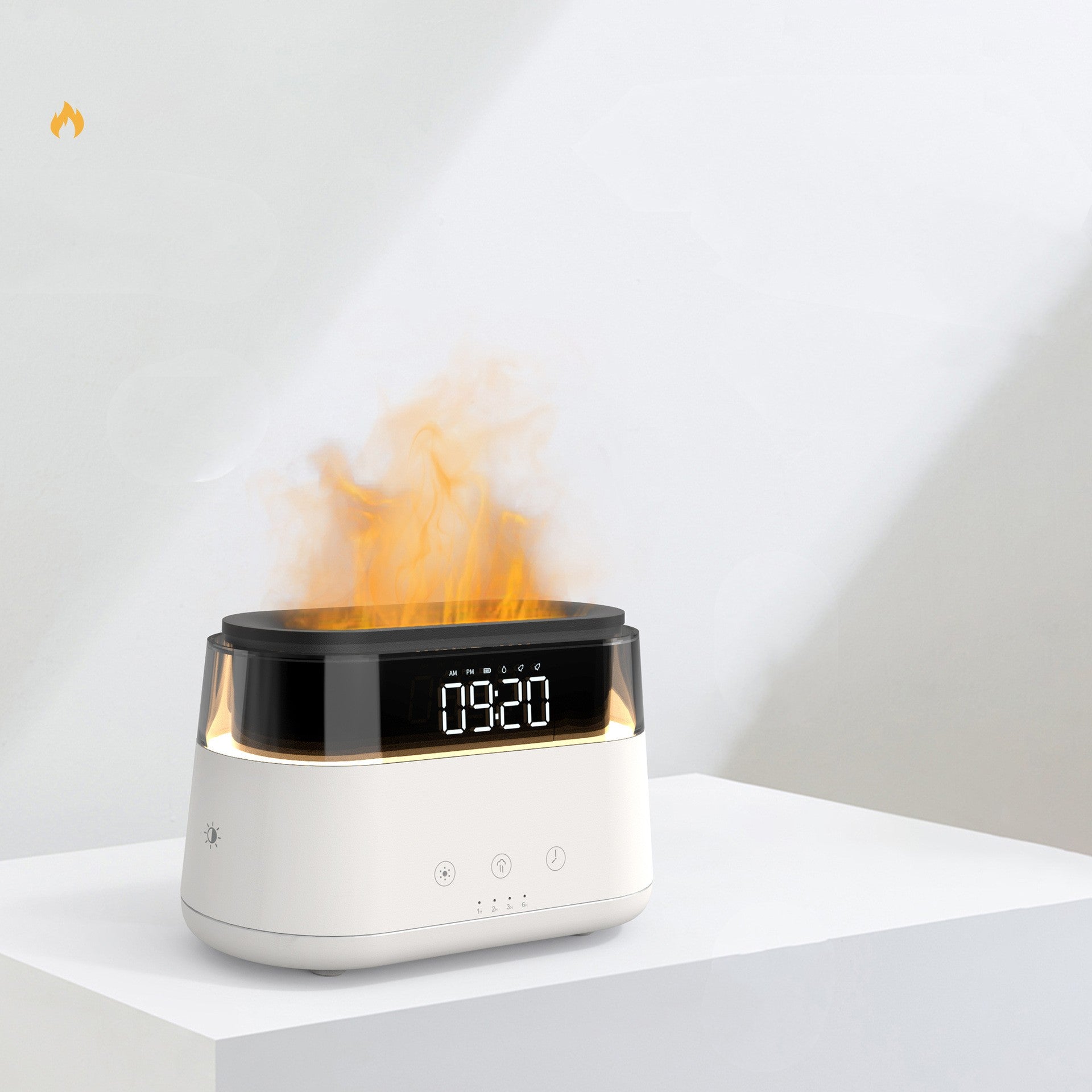 Flame Humidifier With Clock Bedroom Of Intelligent Timed Fragrance Spraying Machine For Home Use - Minihomy