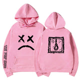 Happy Smiling Face Print Men Women Pullover Hoodies - Minihomy