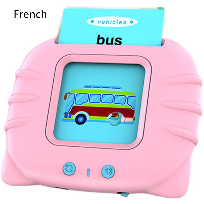 Early Learning English Machine for Kids: Educational Card Toys