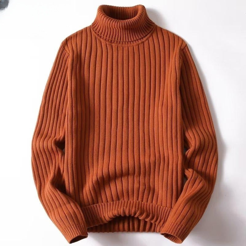 Turtleneck Sweater: Warm Autumn and Winter Versatile Bottoming Shirt for Men