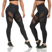 Casual Slim Mesh Yoga Pants