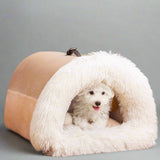 Splicing Portable Pet Bed Portable Warm