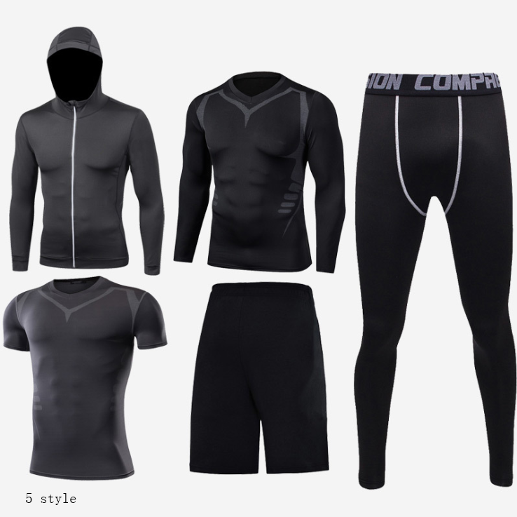 Fitness clothing suit basketball tights