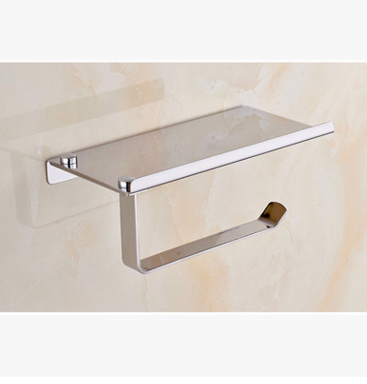 Stainless steel phone towel rack toilet paper holder bathroom accessories