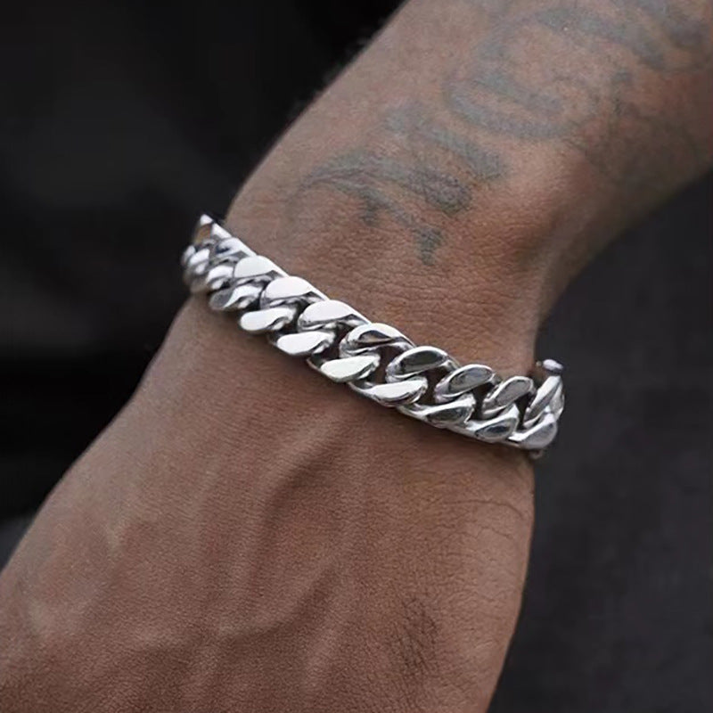 Personality Cuban Chain Bracelet Men - Minihomy