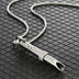 Mindfulness Breathing Necklace for Couples | Anxiety Relief Stainless Steel Pendant - Minihomy