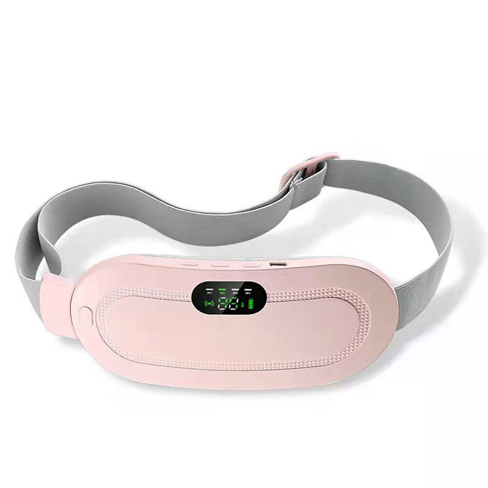 Smart Heating Belt for Menstrual Cramps & Back Pain Relief - Vibrating Massager