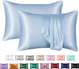 Silk Solid Color Satin Pillowcase Envelope Pillow