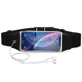 Touch Screen Clear Phone Waist Bag For Running Sports Fanny Pack