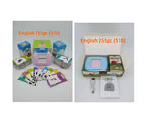 Early Learning English Machine for Kids: Educational Card Toys