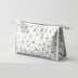 Lingge Cosmetic Bag PU Waterproof Handbag - Minihomy