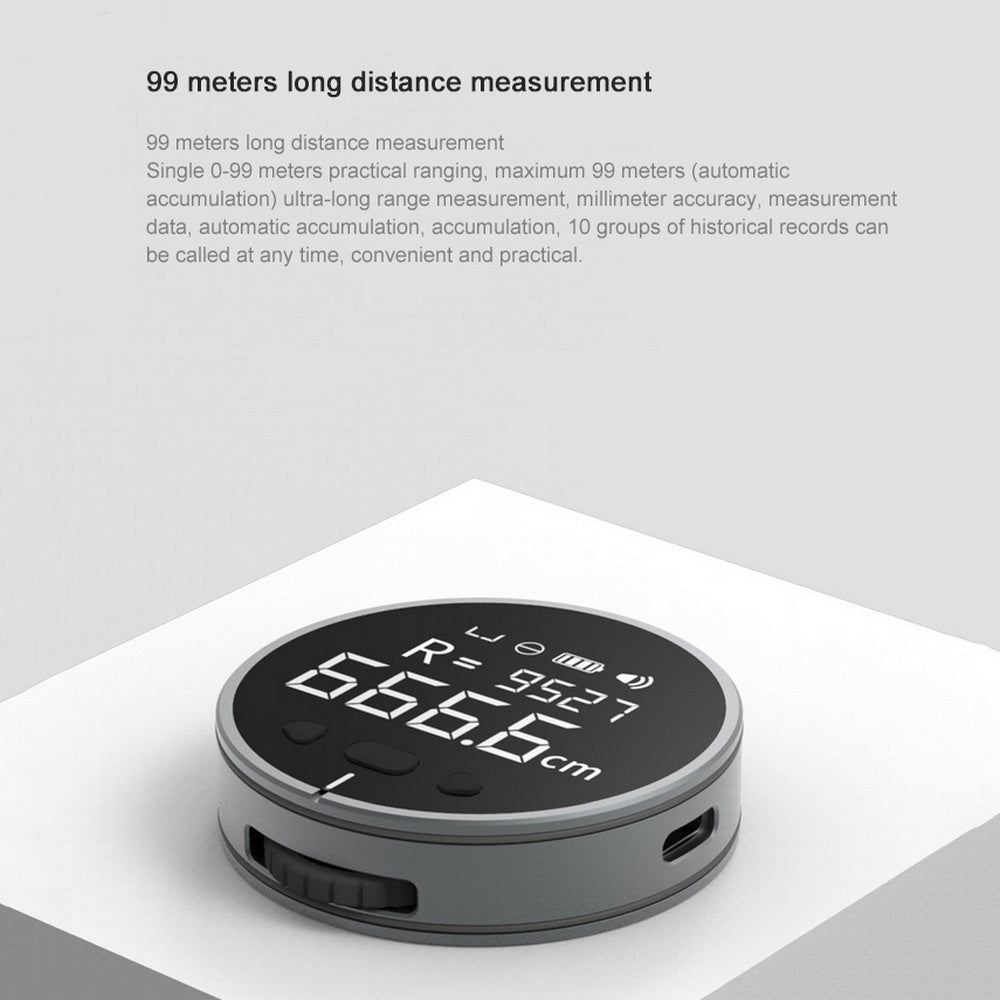 Digital Tape Measure, High Precision Electronic Measuring Ruler with LCD Display - Minihomy