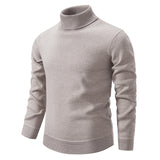 Autumn and Winter Velvet Thickening Sweater - Men's Turtleneck