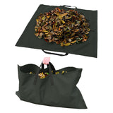 Garden Leaf Storage Outdoor Lawn Yard Waste Tarpaulin Container