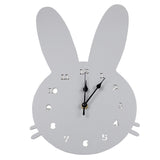 Wooden cartoon wall clock