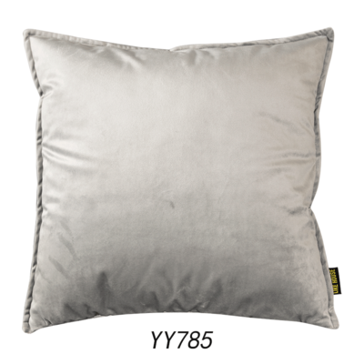 Solid color velvet pillow velvet