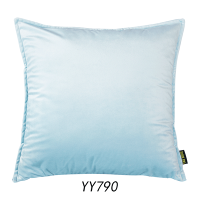 Solid color velvet pillow velvet