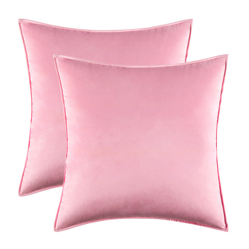 Covered velvet waist pillow cushion cover