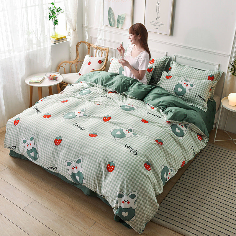 Four-piece Set Of Bed Sheets Home Bedding