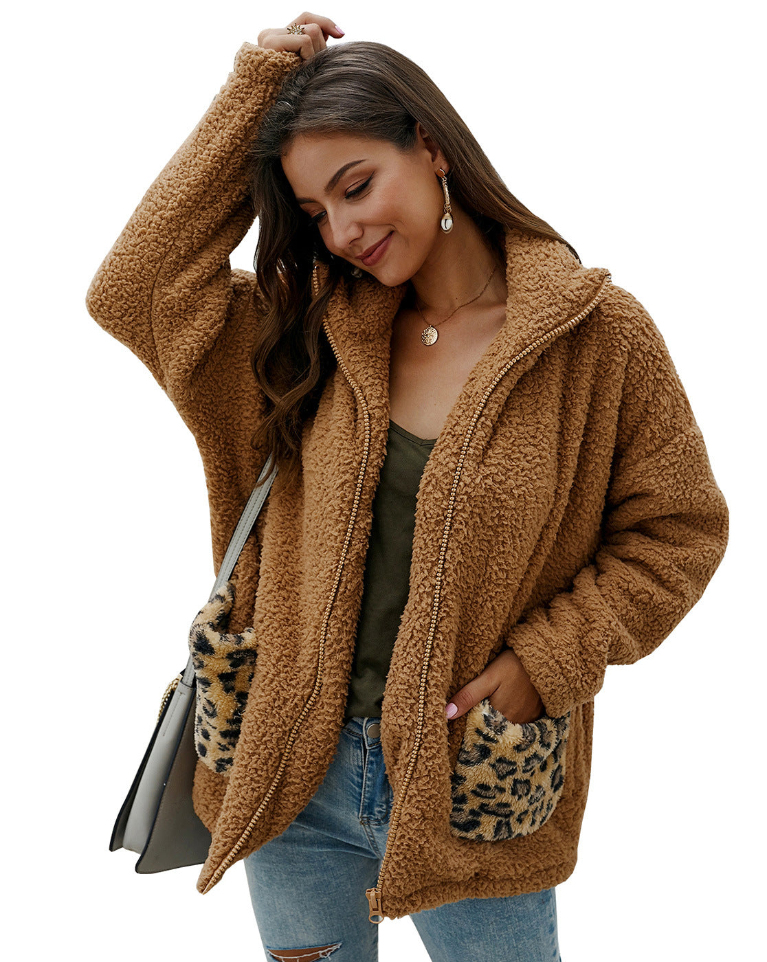 Warm Soft Plush Fur Jacket