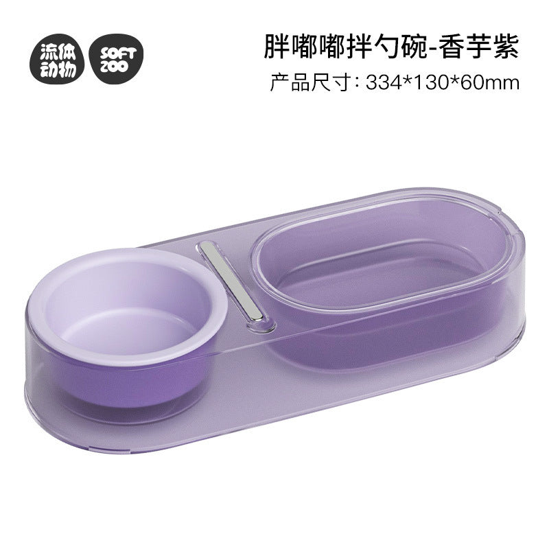 Pet Supplies Mixed Spoon Bowl Cat Diet - Minihomy