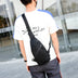 Camouflage Chest Bags Men Crossbody Bag With Headphone Hole - Minihomy