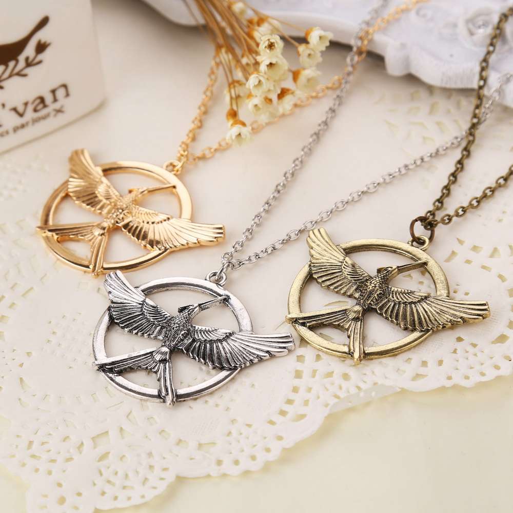 Mockingjay Animal Necklace Jewelry - Minihomy