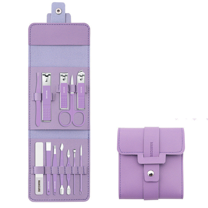 Elevate Your Grooming Routine with the Stylish 16-Piece Manicure Set