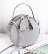 Circular Design Fashion Women Shoulder Bag Leather Women's Crossbody Messenger Bags Ladies Purse Female Round Handbag