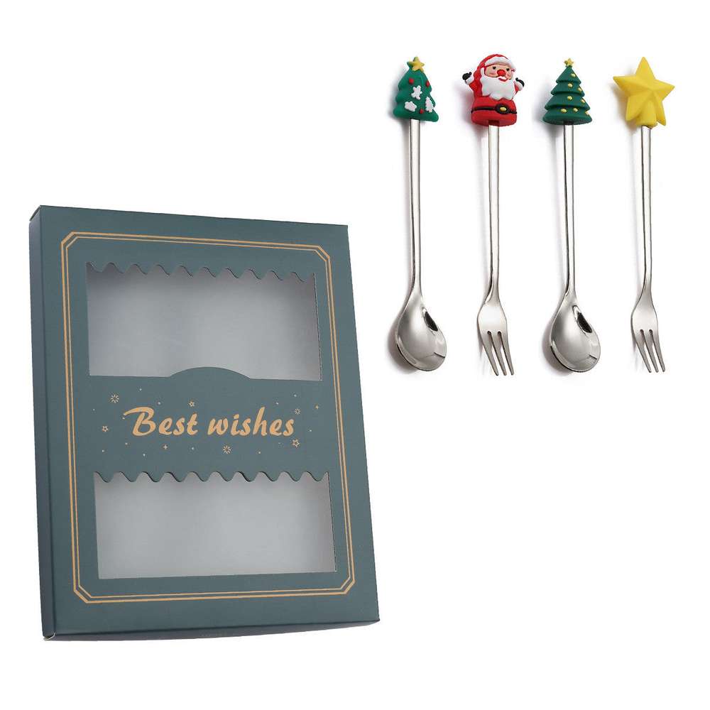 Essert Spoon Fruit Fork Set - Minihomy