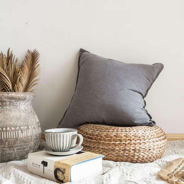 Linen cotton pillow - Minihomy