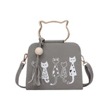 Summer new ladies cat handbag shoulder diagonal handbag