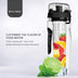 1000ml Water Fruit Bottle - BPA Free Plastic Sport Infuser Water Bottle - Minihomy