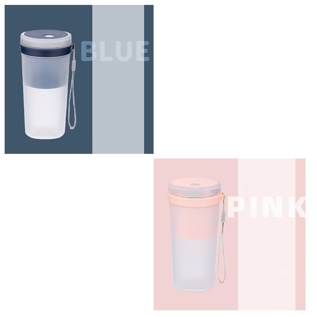 Multi-Function Portable Blender USB Rechargeable Smoothie Juicer Cup