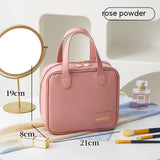 PU Large Capacity Travel Makeup Storage Organizer Cosmetic Bag