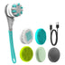 Multifunctional Electric Bath Brush - Six-in-One Waterproof Rubbing Artifact - Minihomy