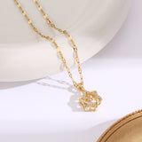 Six-pointed Star Smart Series Necklace: Elevate Your Style with Sophisticated Sparkle