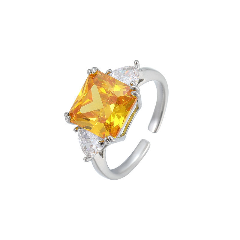 Special-Interest Temperamental Index Finger Little Finger Ring - Bright Collection