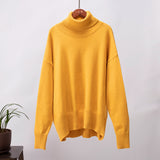 Women's All-match Solid Color Turtleneck Sweater