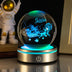 Creative 3D Inner Carving Luminous Crystal Ball - Colorful Gradient Small Night Lamp - Minihomy