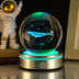 Creative 3D Inner Carving Luminous Crystal Ball - Colorful Gradient Small Night Lamp - Minihomy