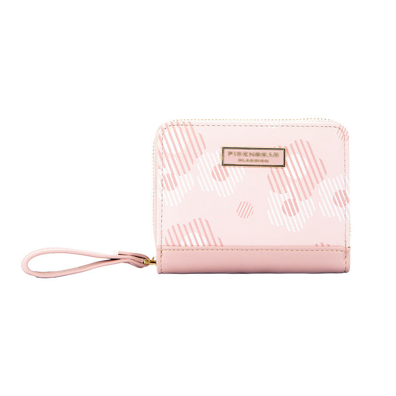 Creative Hazy Flower Women's Wallet Zipper - Minihomy