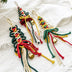 Christmas Decorations Colorful Cotton String Bow - Minihomy