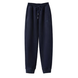 Women's Autumn Winter Ankle-Banded Thick Casual Pants Outdoor