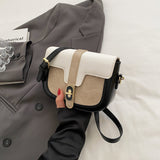 Color Contrast Retro Casual Bag for Women