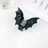 Bat Barrettes Halloween Funny Girl